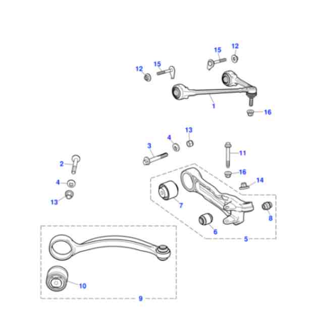 CÀNG I THẲNG JAGUAR XKR, XJB, XJR