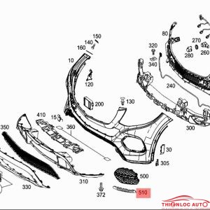 ỐP MẠ XI CẢN TRƯỚC MERCEDES W166