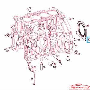 PHỚT ĐUÔI TRỤC CƠ MERCEDES W205